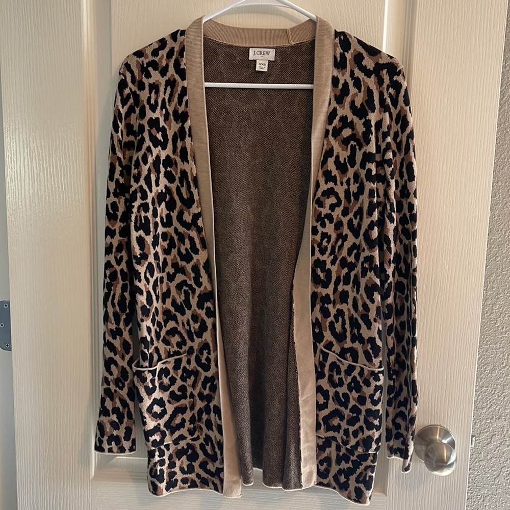 J Crew Long Cardigan